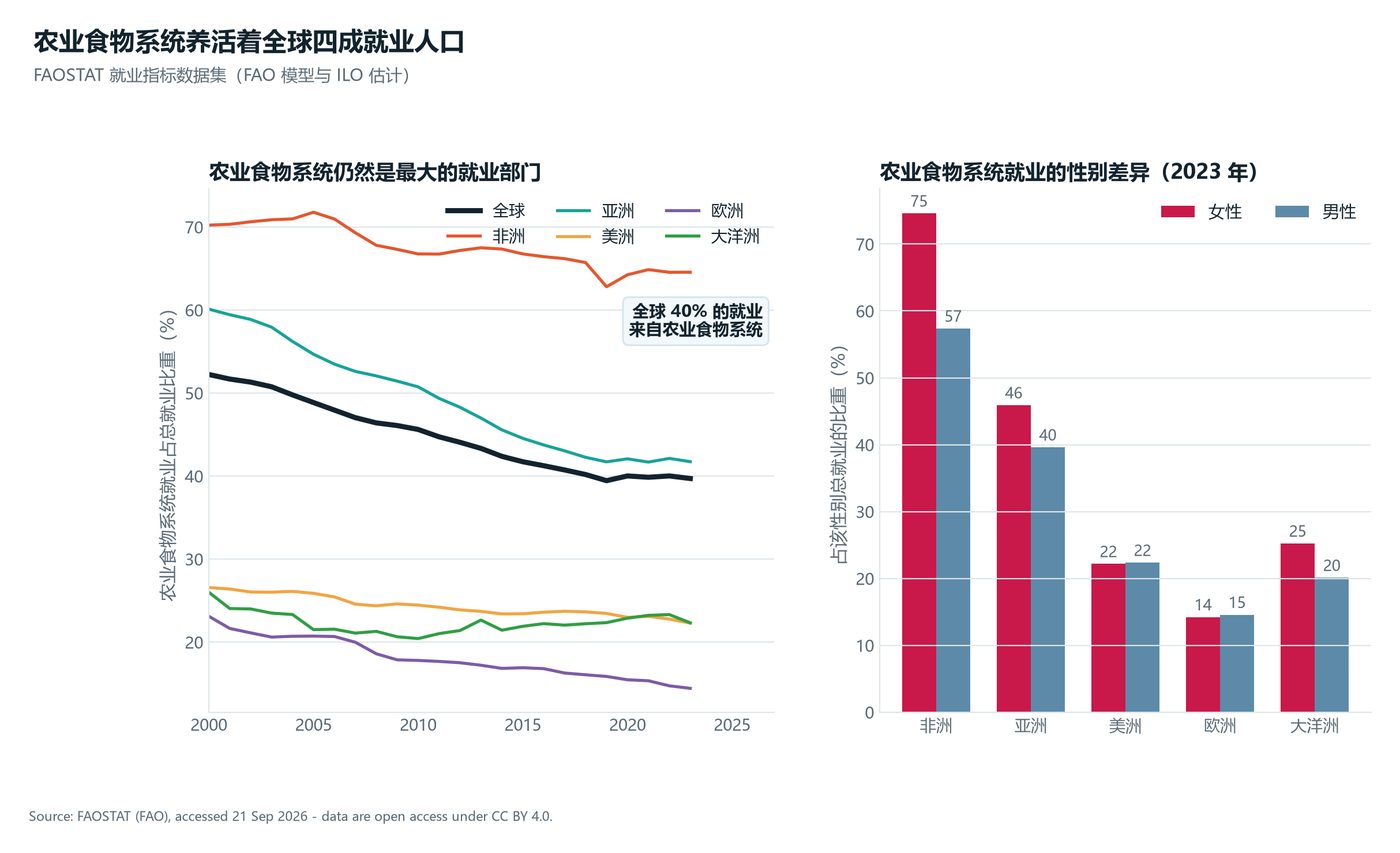 农业食物系统就业